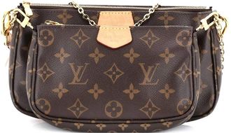 Louis Vuitton Multi Pochette Accessoires Monogram Canvas crossbody bag - Bruin
