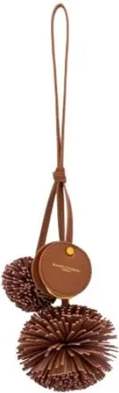 Gianni Chiarini Portachiavi Pom Pom - - Accessories - Donna - Marrone - ONE SIZE