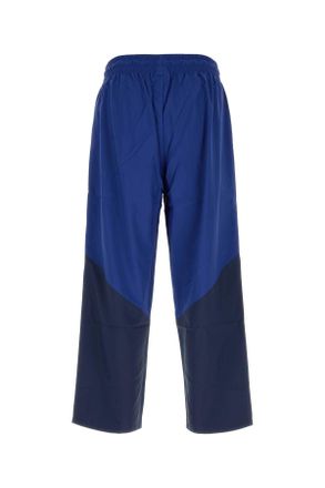 New Balance Mens Two-Tone Nylon Joggers Nbnavy Exterior: Pantaloni