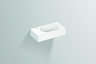 Alape Alape - Lavabo Wt.xxs450h.r, Rectangular W: 450mm H: 100mm D