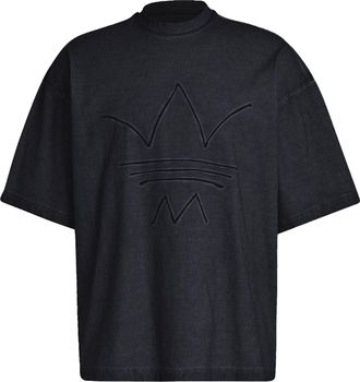 adidas originals MENS Abstract Embroidered Short Sleeve Black GN3323