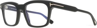 Tom Ford Blue Light Block Square Mens Eyeglasses FT6122-B 001 51