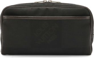 Louis Vuitton Black Canvas Sling Bag (Pre-Owned)