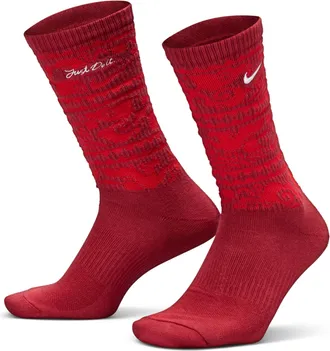 Nike Unisex Everyday Plus Lunar New Year Cushioned Crew Socks (1 Pair) in Red | IH8624-612
