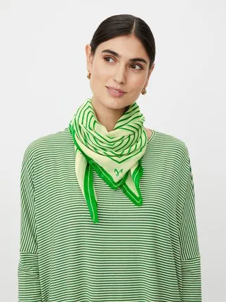 Masai Featherlight Striped Scarf in Mint Green at Nordstrom