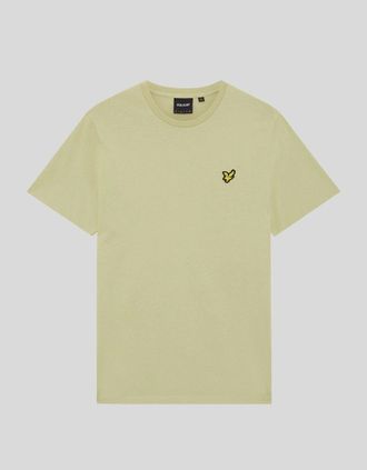 Lyle & Scott Lyle And Scott Mens Cotton Crew Neck T-Shirt - Yellow - Size: 46/Regular