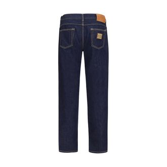 Dolce & Gabbana Mens Blue Cotton Jeans Denim Clothing