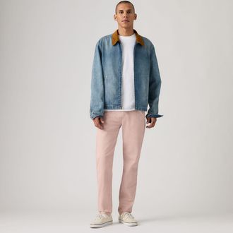Levi's XX Chino Standard Taper Lightweight Linen Pants - Mens - 28X32 - Pink / Fawn Cotton Linen Twill