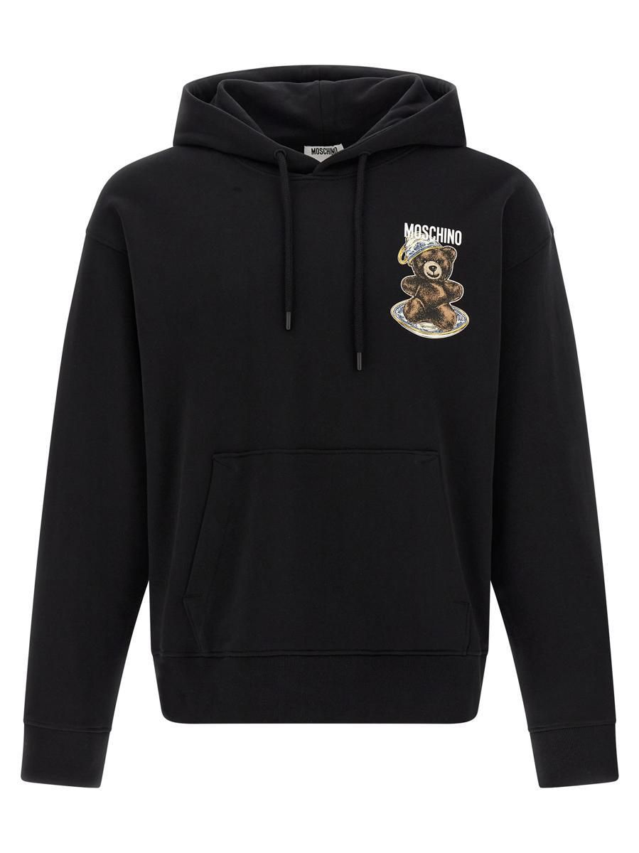 ERL Unisex Silver Printed Venice Hoodie Knit Clothing from