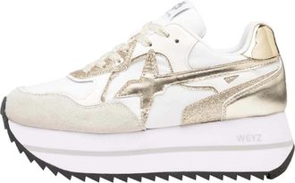 W6YZ Deva W. - Dames - Sneakers - Geel - 36 EU - Su&egrave;de - Schoenen
