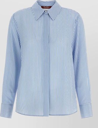 Max Mara mstflirt striped shirt long sleeves buttons