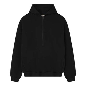 Fear of God Athletic Halfzip Hoodie Black FG25FW12-123FLC-001