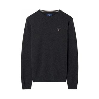 GANT Heren, Truien, Zwart, Maat: 2XL Wol