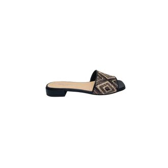 Baldinini Rafia Slippers - Dames - Sandalen - Veelkleurig - 35 EU - Schoenen