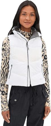Spyder Eastwood Down Vest Womens Clothing White : MD, Down/Polyester