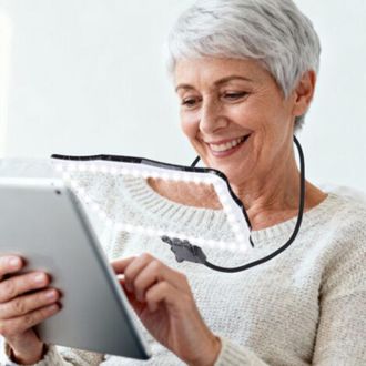 OEM Lupa De Lectura Recargable 10x, L&aacute;mpara De Aumento Grande Manos Libres Con 48 Luces Led, Lupa Flexible Con Cuello De Cisne Para Personas Con Discapaci