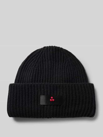 Peuterey Beanie mit Kaschmir-Anteil Modell SAVIS in Black, Größe 1