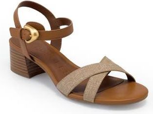 Aerosoles Cinzia Block Heel Sandal in Natural at Nordstrom Rack, Size 6.5