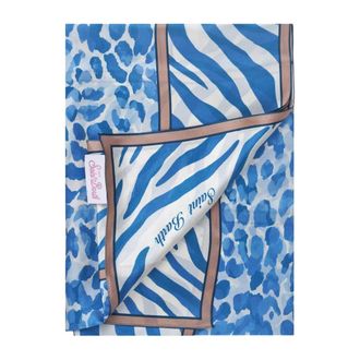 MC2 Saint Barth Silky Scarves, female, Multicolor, Size: ONE SIZE Kitana Bandana