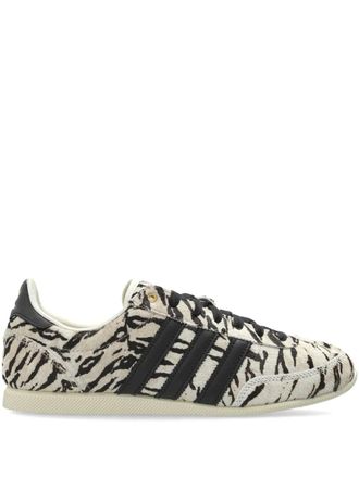 adidas striped three stripe trainers - Neutrals