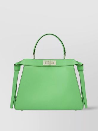 Fendi peekaboo iseeu leather shoulder bag