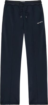 Les Deux Ballier Pintuck drawstring panelled track pants - men - Polyester/Elastane - M - Blue