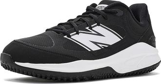 New Balance Fresh Foam 3000v7 Turf-Trainer Mens Shoes Black/White 1 : 5.5 EE - Wide, Leather/Rubber