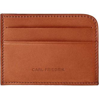 Carl Friedrik Hatton Cardholder in Cognac at Nordstrom