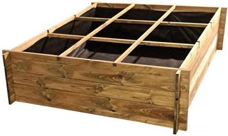 Habitat et Jardin Cuadrado De Huerto nigelle - 140 X 140 X 40 Cm