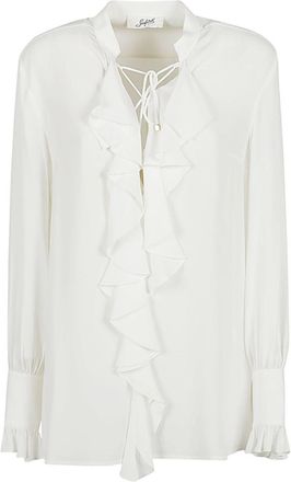 Seafarer Milly ruched shirt