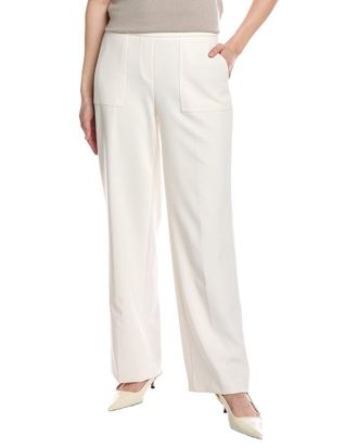 Anne Klein Pull-On Cargo Pocket Wide Leg Pant