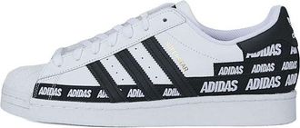 adidas Superstar Wordmark Heel Stripe - White Black FX5558