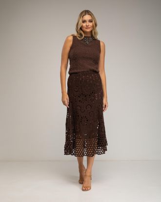 Tantra Gehaakte midi-rok