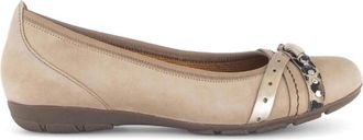 Gabor Dames, Schoenen, Beige, Maat: 38 1/2 EU Su&egrave;de