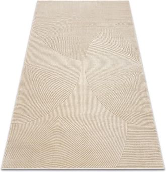 RugsX Alfombra Balance 0194 Taupe - Geom&eacute;trico, Estructural, Glamour Beige 140x190 Cm
