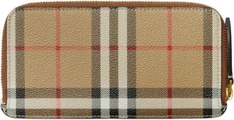 Burberry Portafoglio Vintage Check - Toni neutri