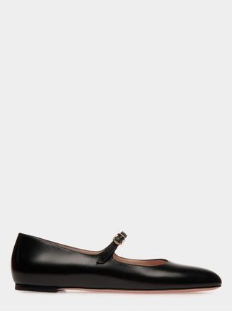 Bally rina Flat In Candy Leather in Black at Nordstrom, Size 37