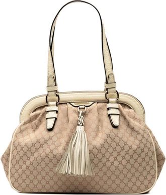 Celine Pre-owned Shoulder Bags, female, Brown, Size: ONE SIZE Pre-owned Classic Top Handle Bag