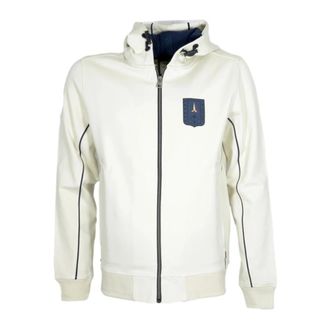 Aeronautica Aeronautica Militare, Zip-throughs, male, White, Size: 2XL Fe2064Uf00667 Hoodie