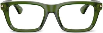 Burberry Sunglasses BE2419 rectangle acetate frames - Green