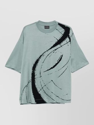 Emporio Armani graphic print short-sleeve t-shirt