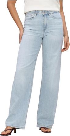 Drykorn Medley Wide Jeans - Dames - Regular Fit Jeans - Blauw - W31 L34 - Katoen - Jeans