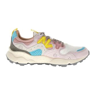 Flower Mountain Sneakers, female, Multicolor, Size: 11 US Flat Shoes