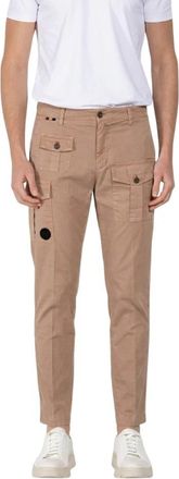 Mason's George Coolpocket Cargo Broek - Heren - Slim Fit Broeken - Beige - M - Katoen - Broeken