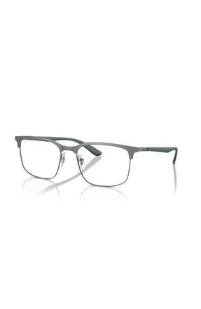 Ray-Ban 57mm Square optical glasses in Grey at Nordstrom