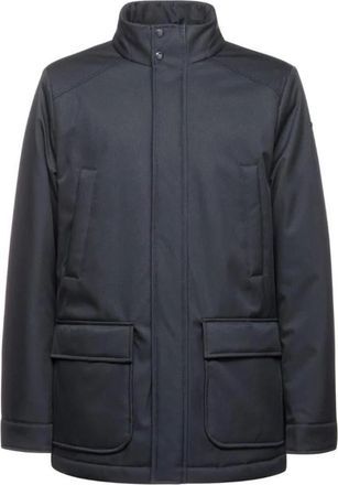 Geox Jassen, Heren, Zwart, L, Polyester, M Vincit Jacket