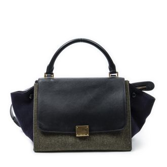 Celine Small Tricolor Trapeze Schoudertas