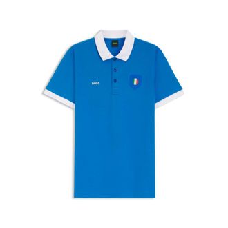 BOSS Paddy polo shirt with country flag
