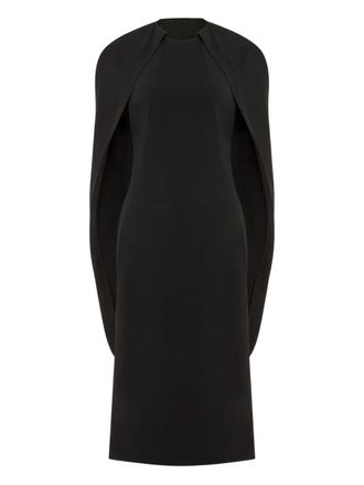 Alberta Ferretti Flowing Silhouette Dress with Delicate Draping