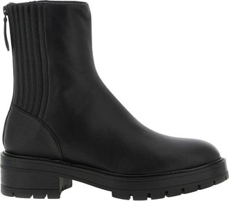 Aquazzura Saint Honore Bootie 50 - Dames - Enkellaarsjes - Zwart - 41 EU - Leer - Schoenen